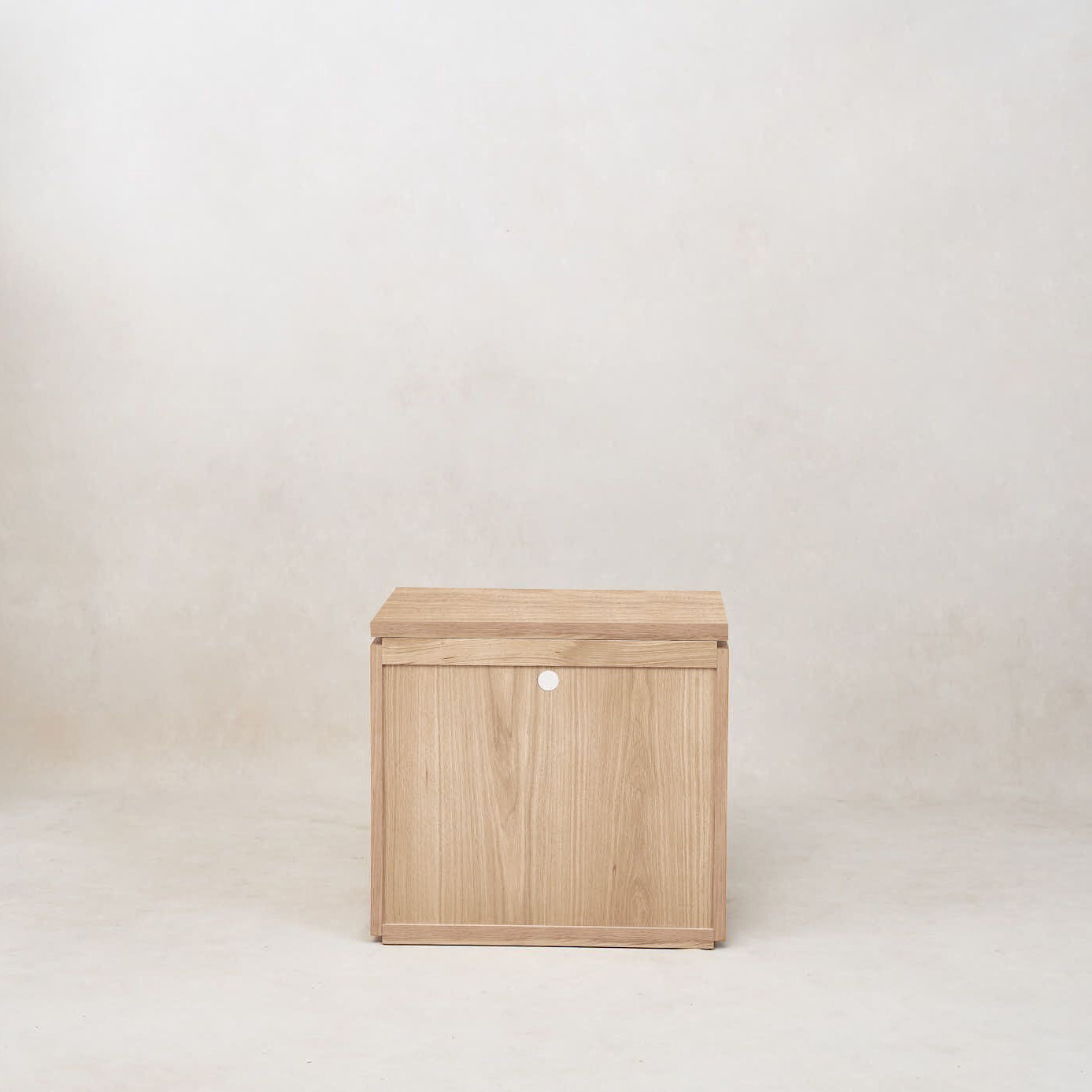 Table de chevet Sofita en bois - Chêne blanc