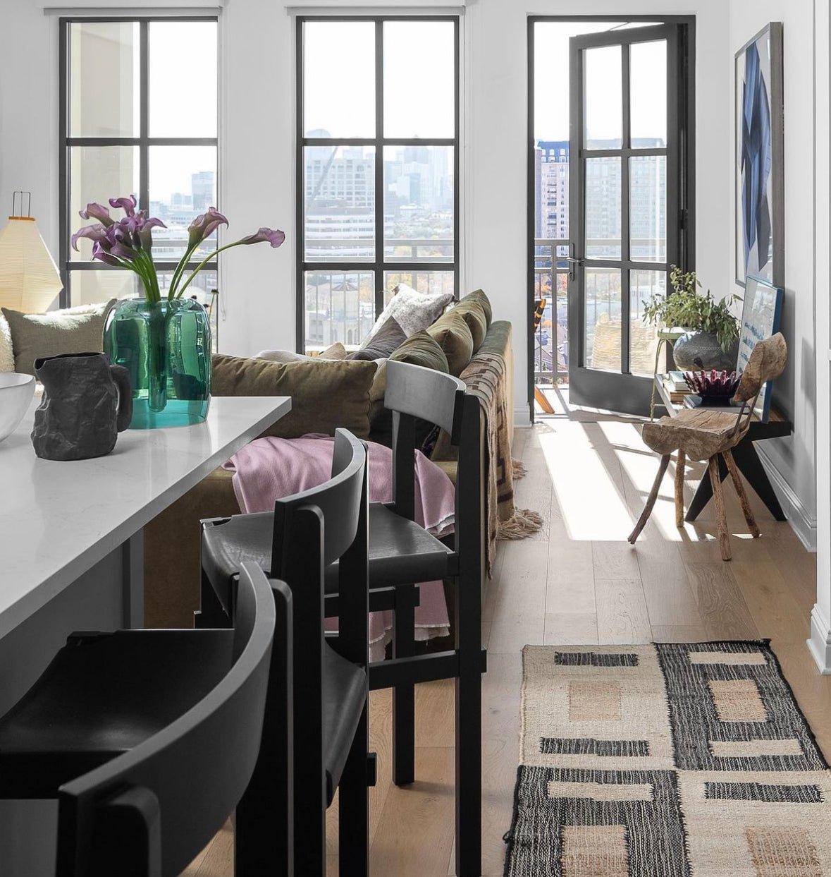 Tabouret de bar Shinto - Noir