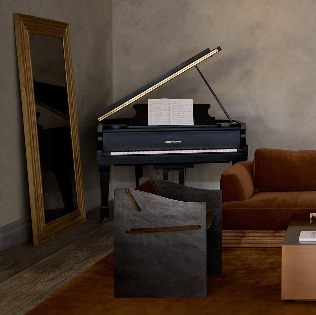 Miroir de sol Palazzo - Chêne blanc