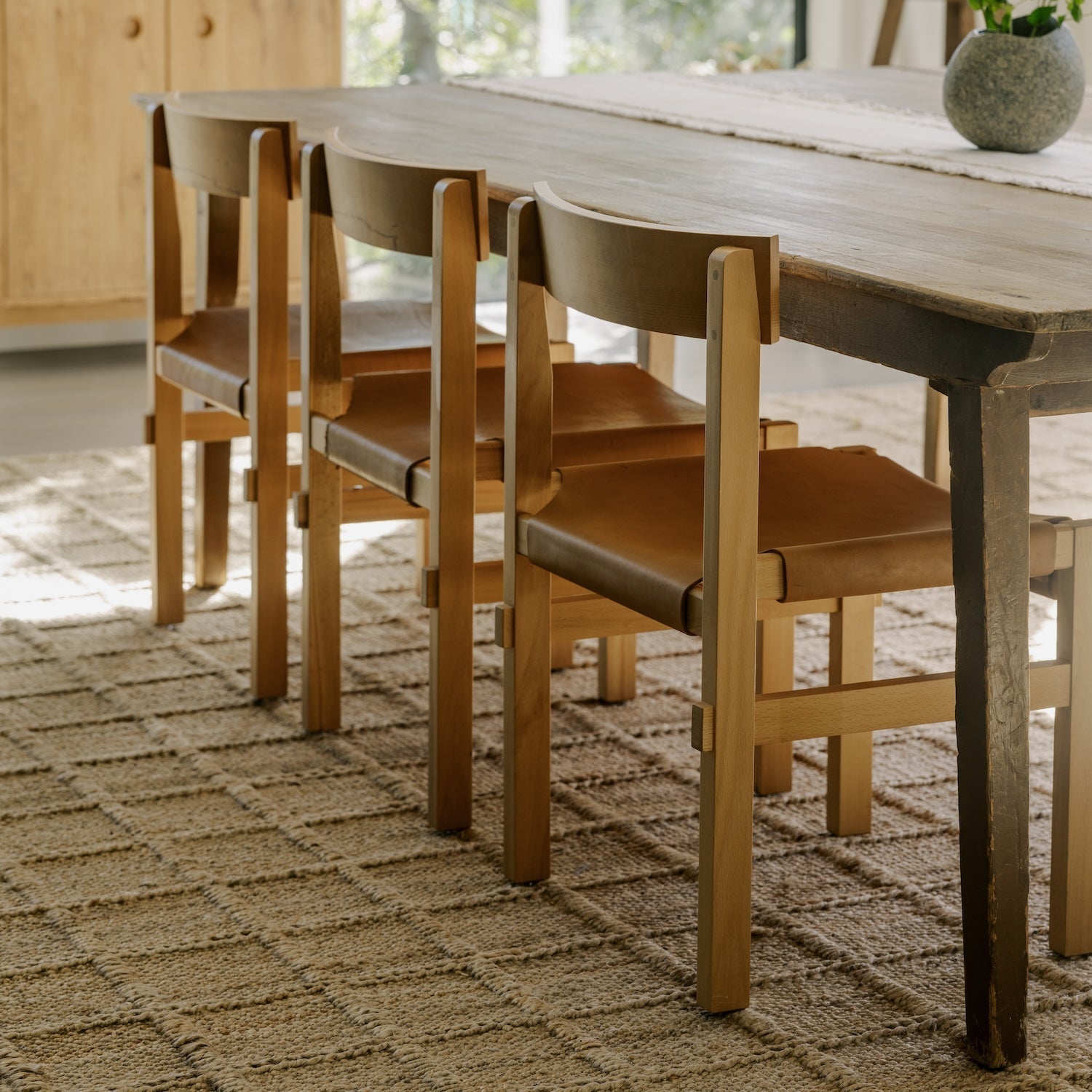 Chaise de salle à manger Shinto - Naturel