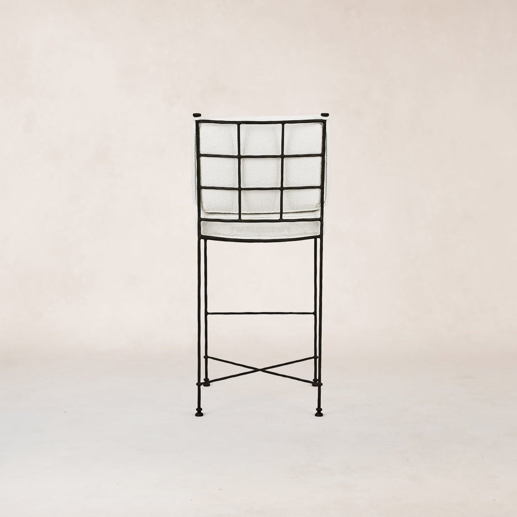 Tabouret de bar d'extérieur Provence - Boucle