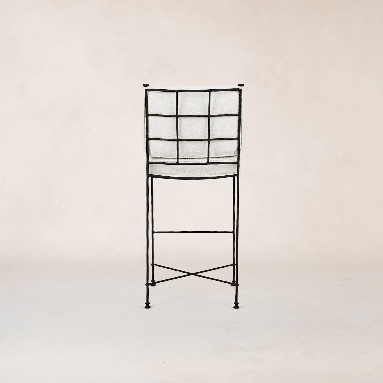 Tabouret de bar d'extérieur Provence - Boucle