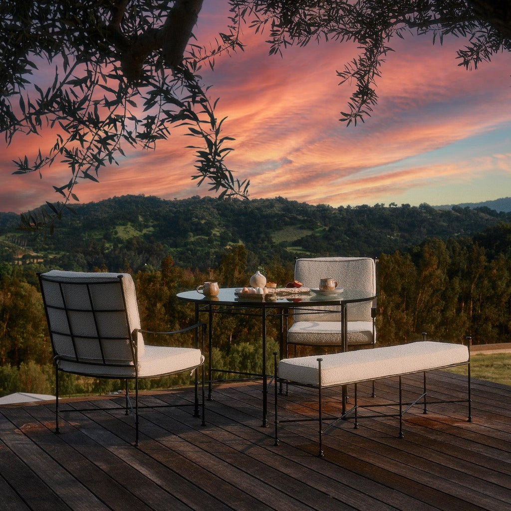 Banc d'extérieur Provence - Boucle