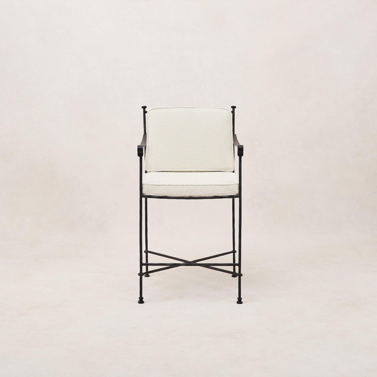 Tabouret de bar d'extérieur Provence - Boucle