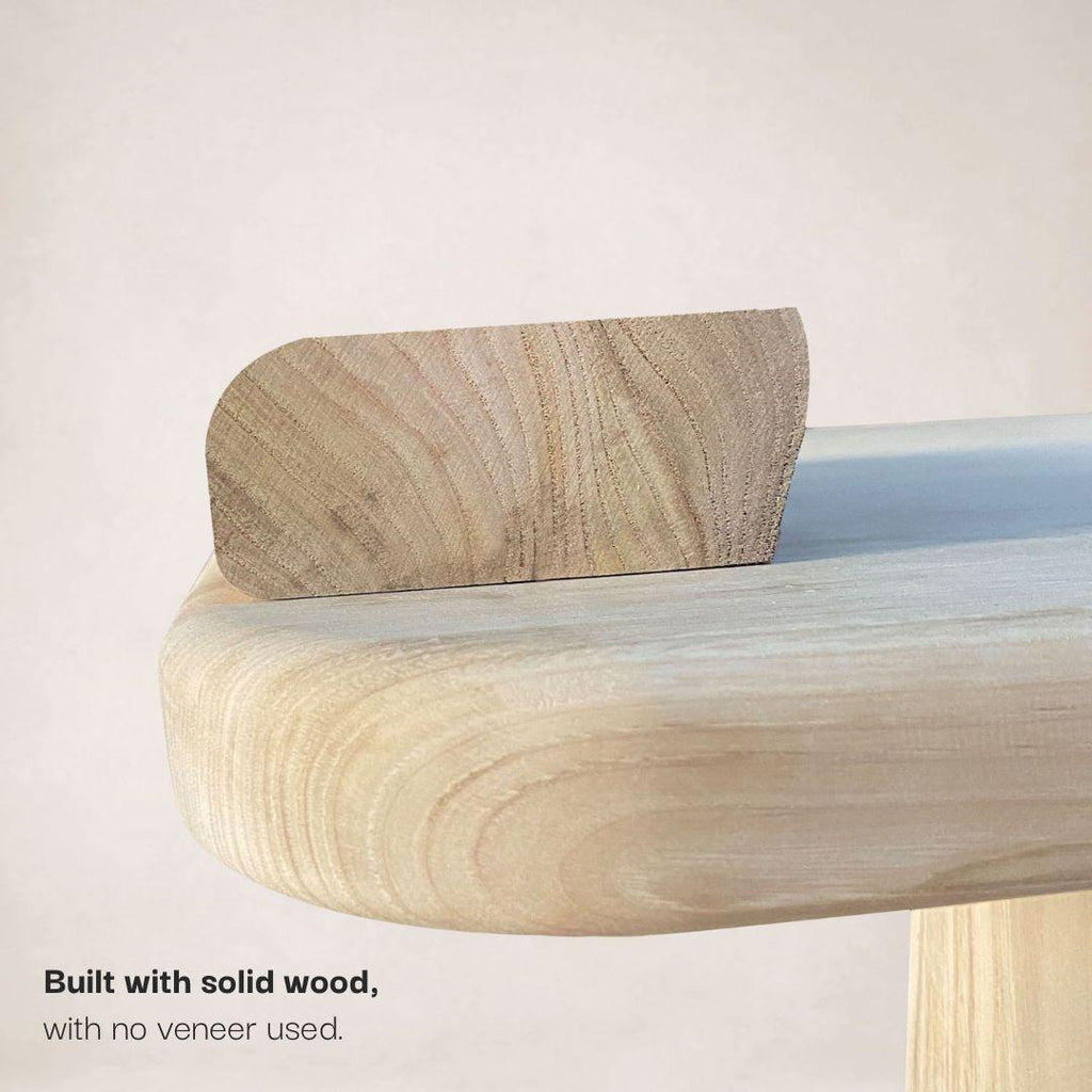 Table à manger ronde Topa Topa - Naturel