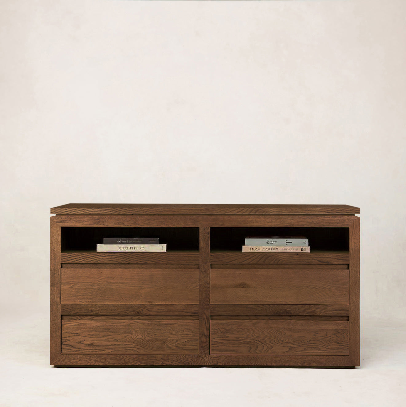 Commode en bois Sofita - Moka