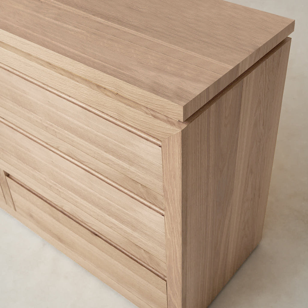 Commode Sofita en bois - Chêne blanc