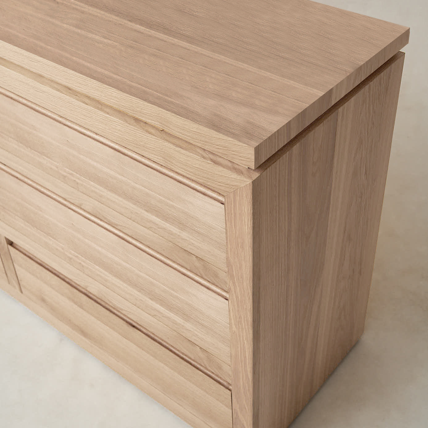 Commode Sofita en bois - Chêne blanc