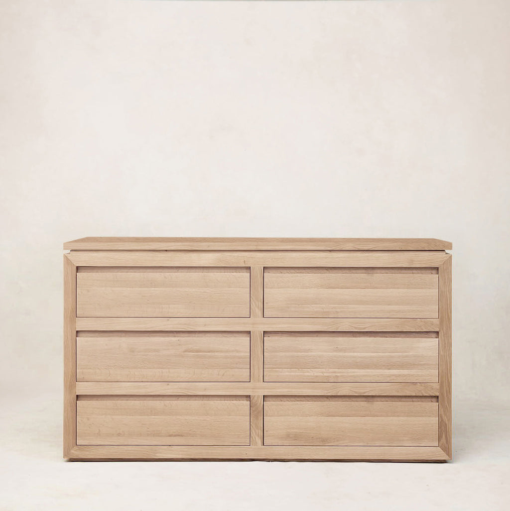 Commode Sofita en bois - Chêne blanc
