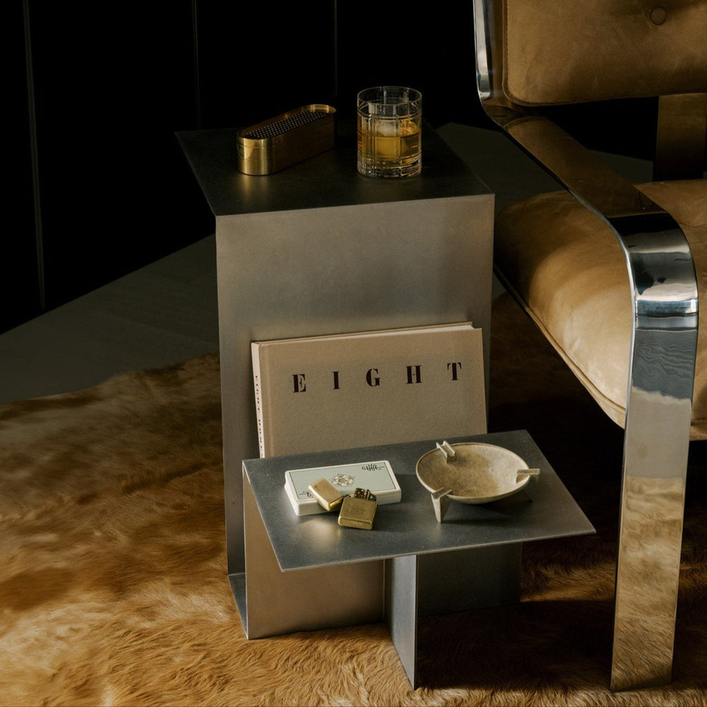 Table d'appoint Valley - Acier inoxydable