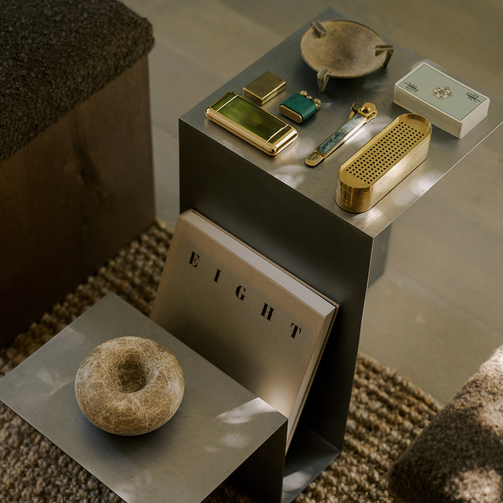 Table d'appoint Valley - Acier inoxydable