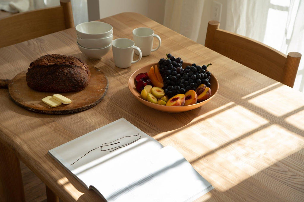 Topa Table de salle à manger rectangulaire Topa - Naturel
