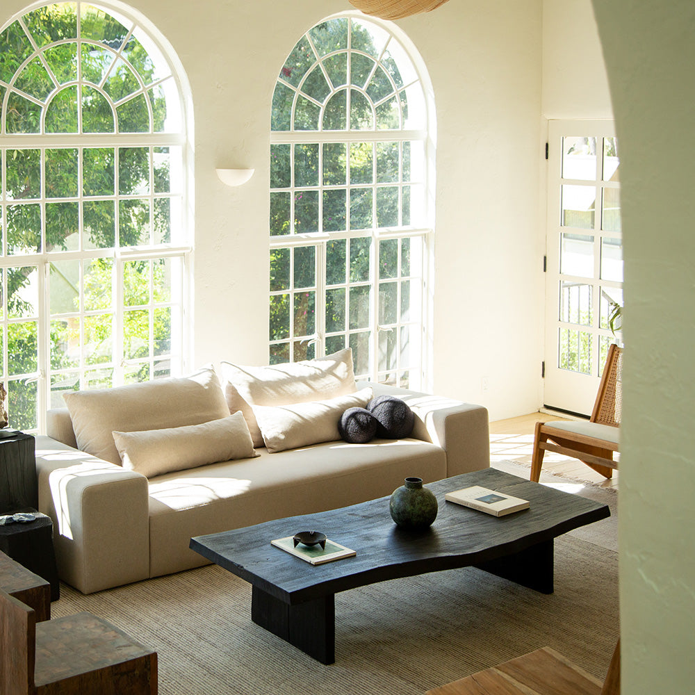 Table basse Shou Sugi Ban